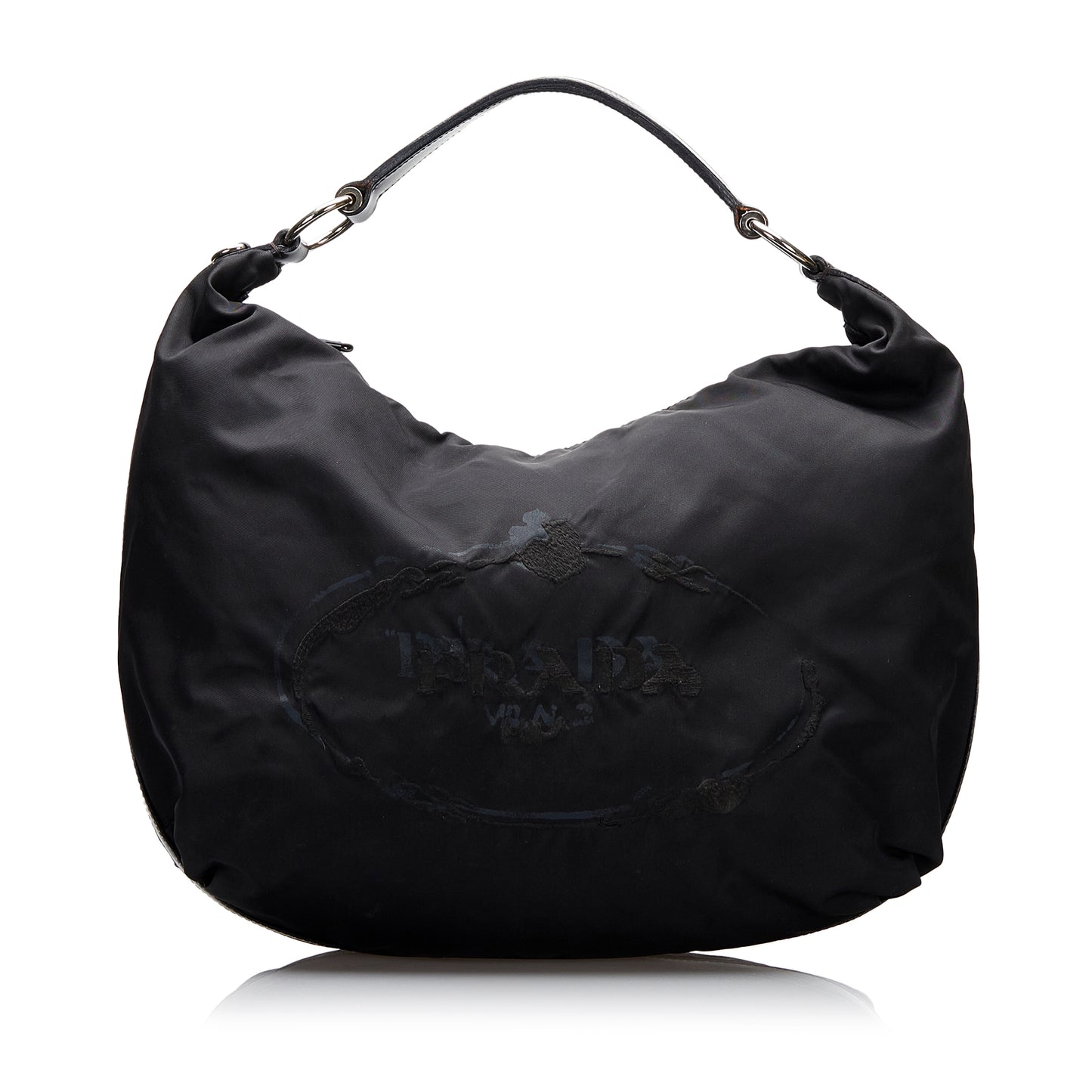 Canapa Logo Tessuto Hobo Bag