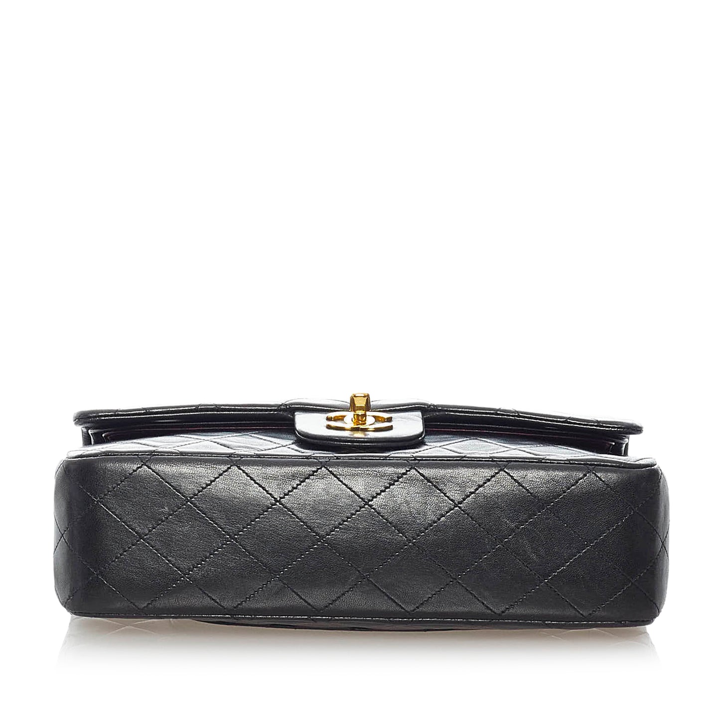 Medium Classic Lambskin Double Flap