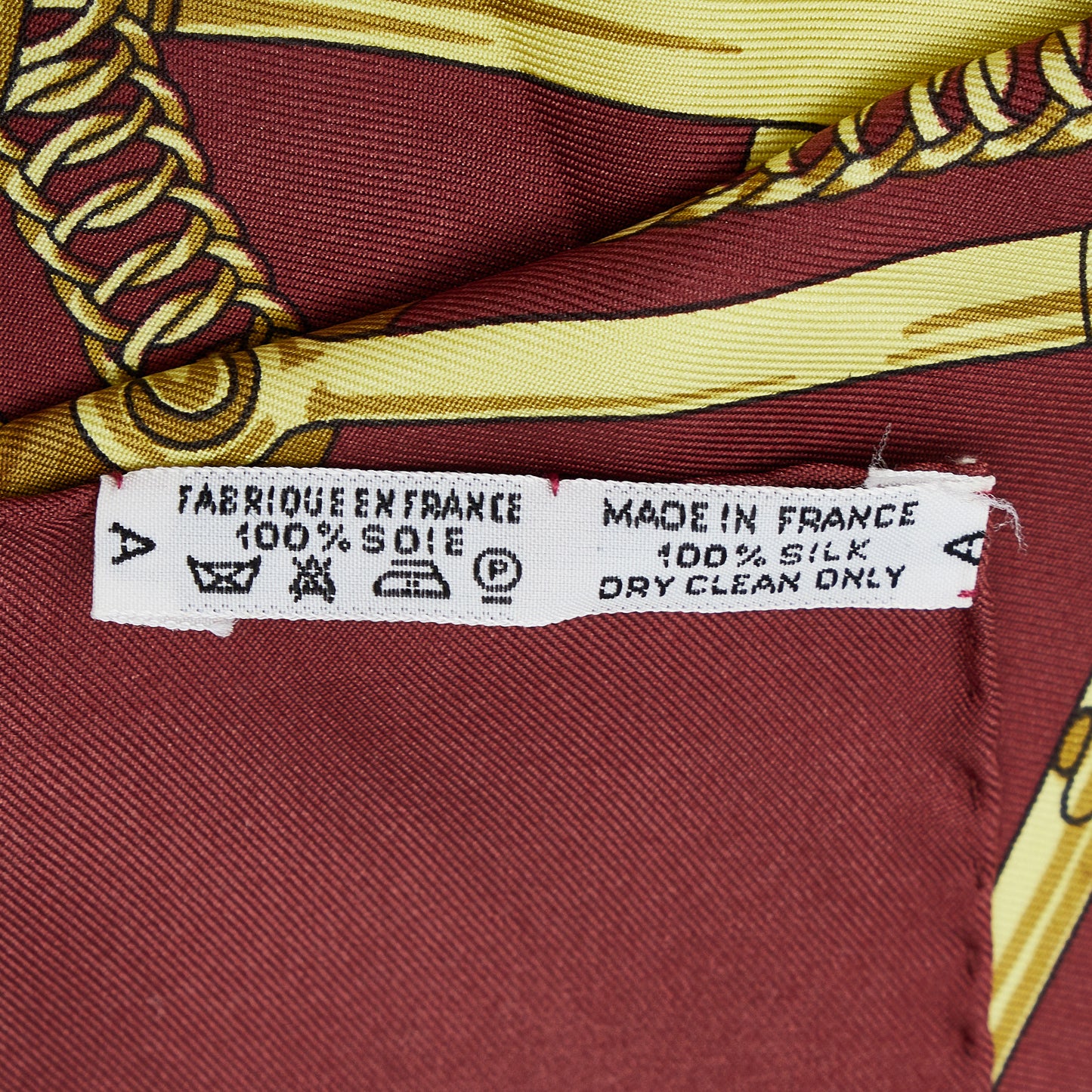 Eperon d'Or Silk Scarf