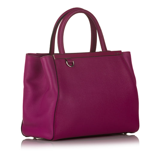 Petit 2Jours Leather Handbag