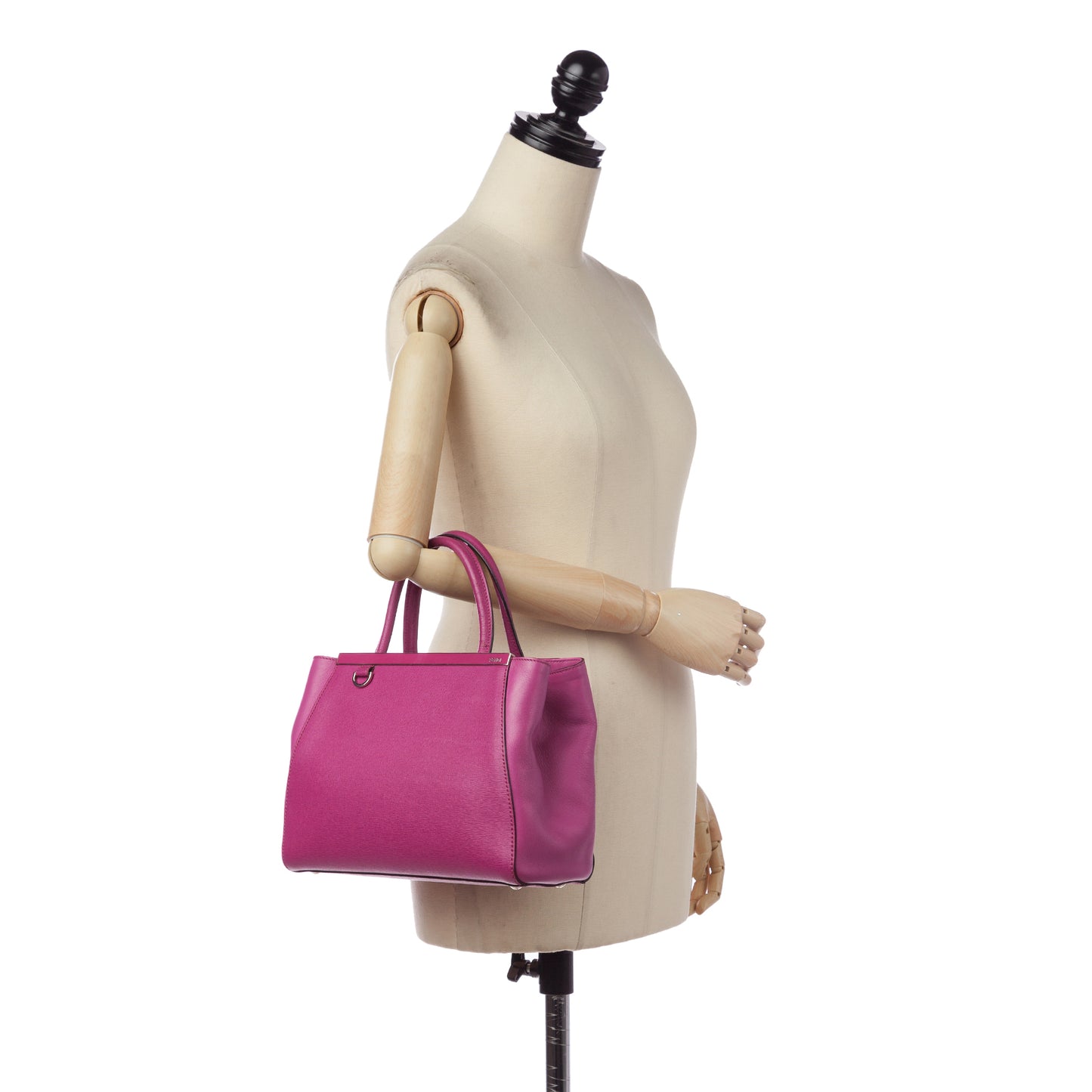 Petit 2Jours Leather Handbag