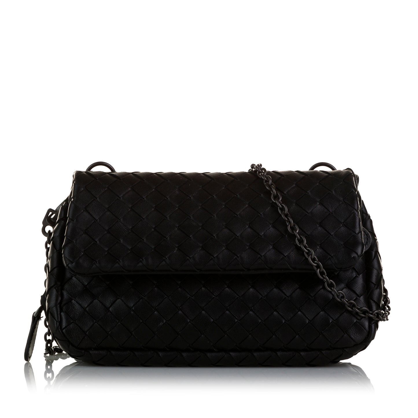 Intrecciato Leather Crossbody Bag