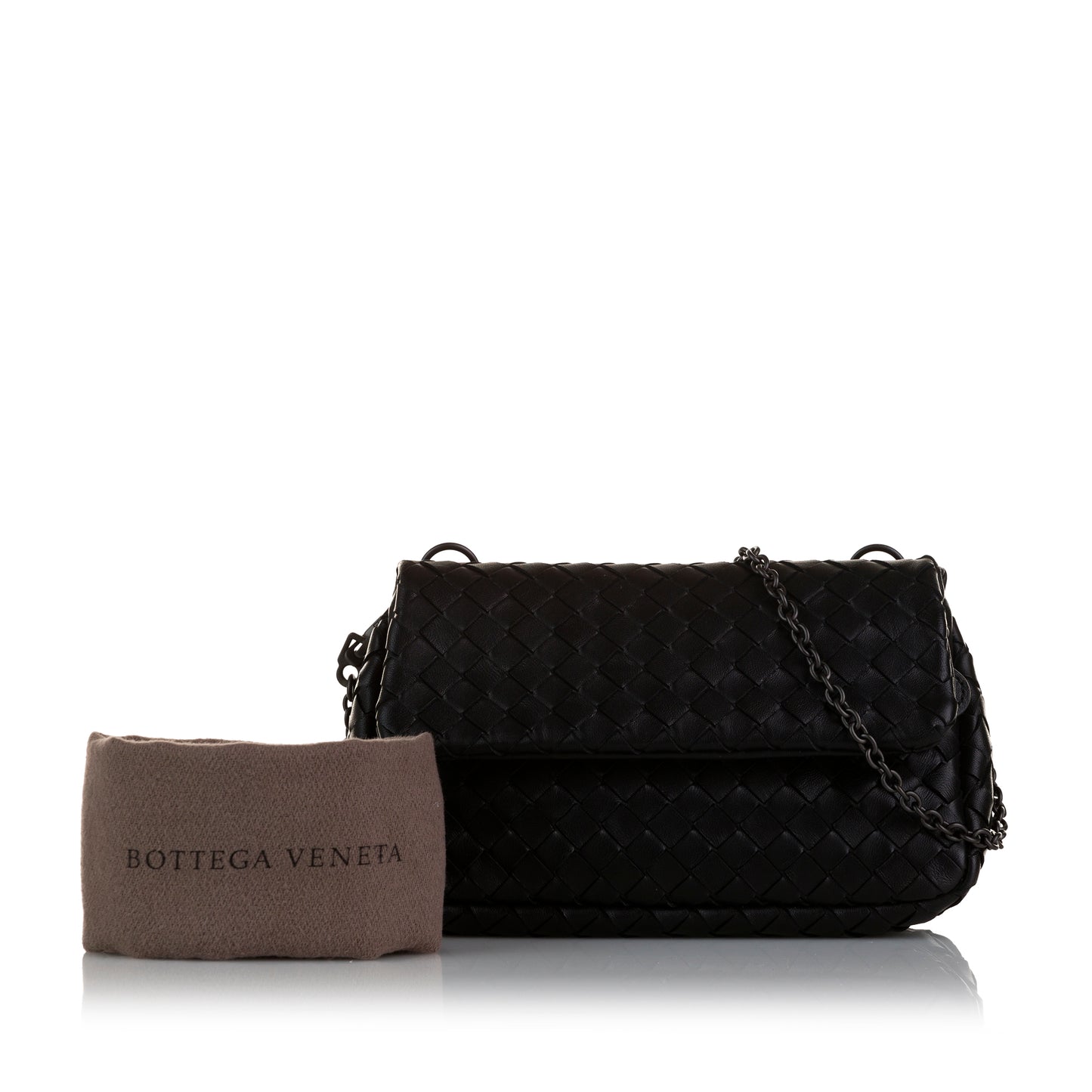 Intrecciato Leather Crossbody Bag