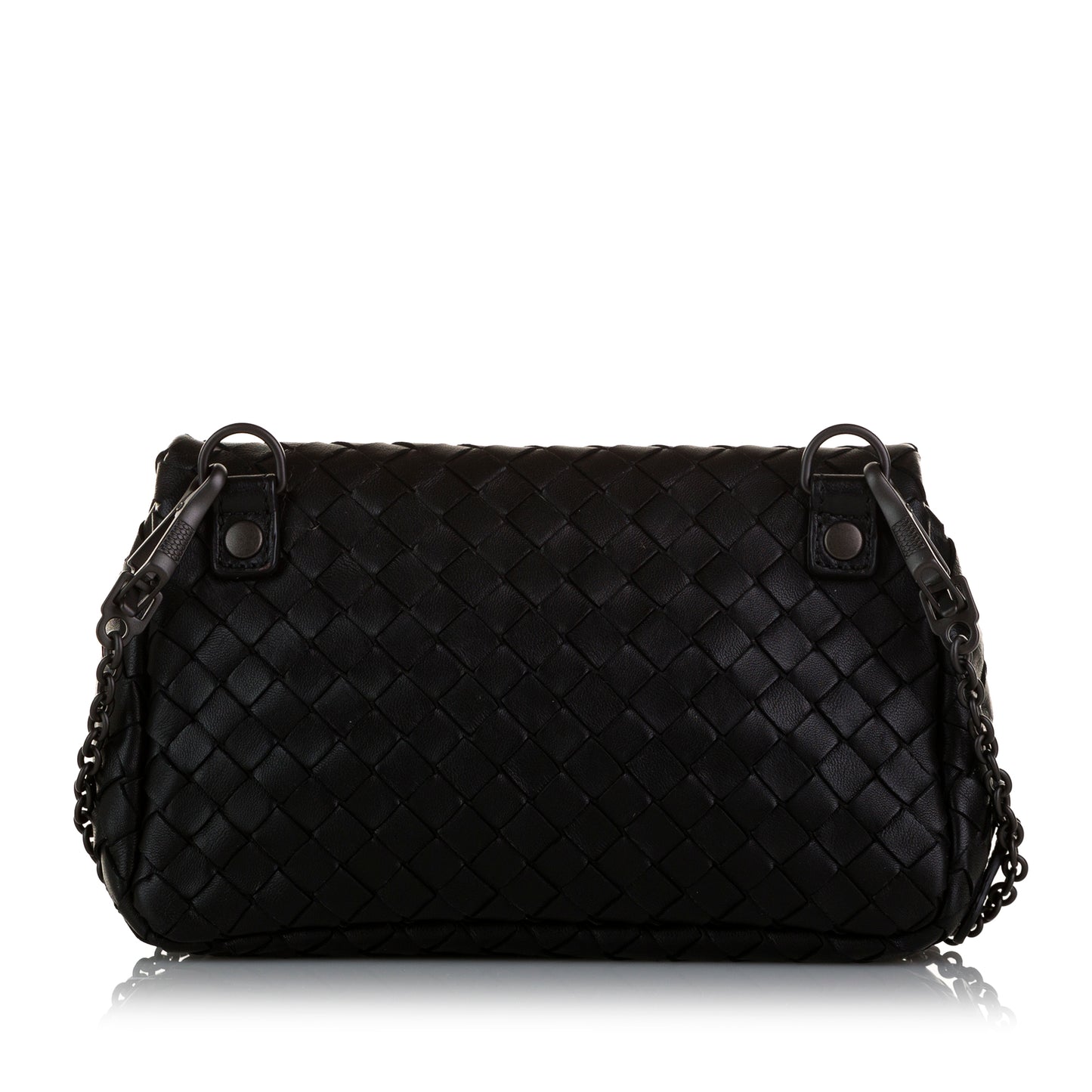 Intrecciato Leather Crossbody Bag