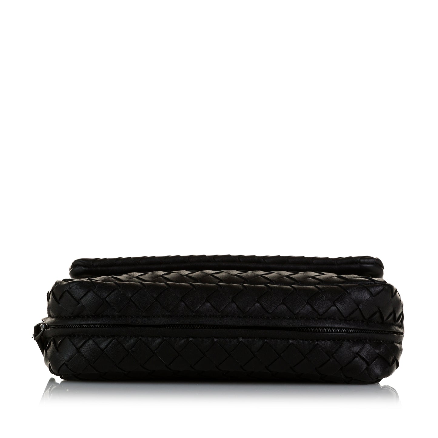 Intrecciato Leather Crossbody Bag
