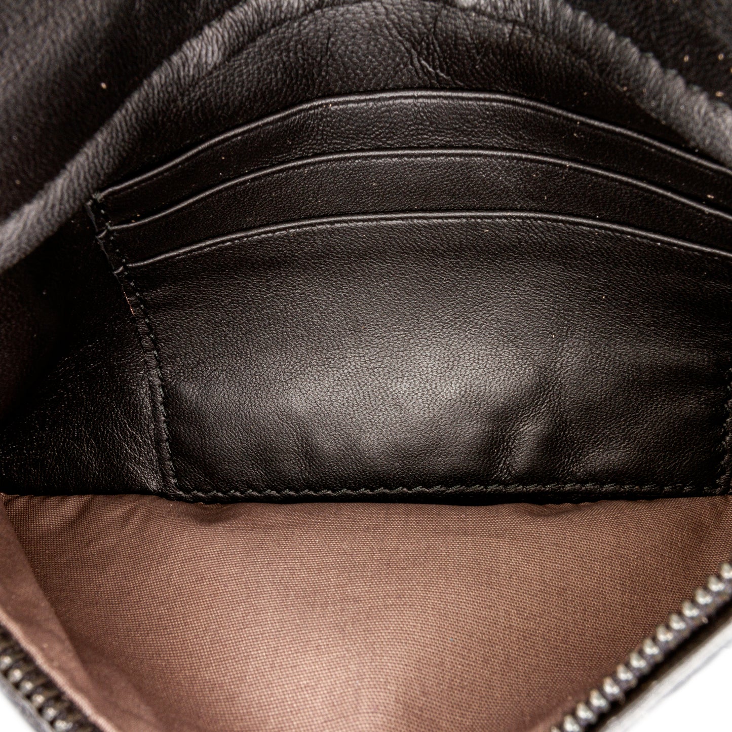 Intrecciato Leather Crossbody Bag