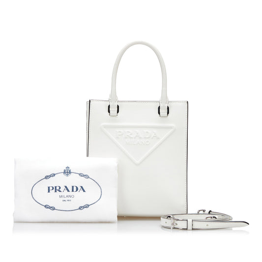 Logo Embossed Mini Tote