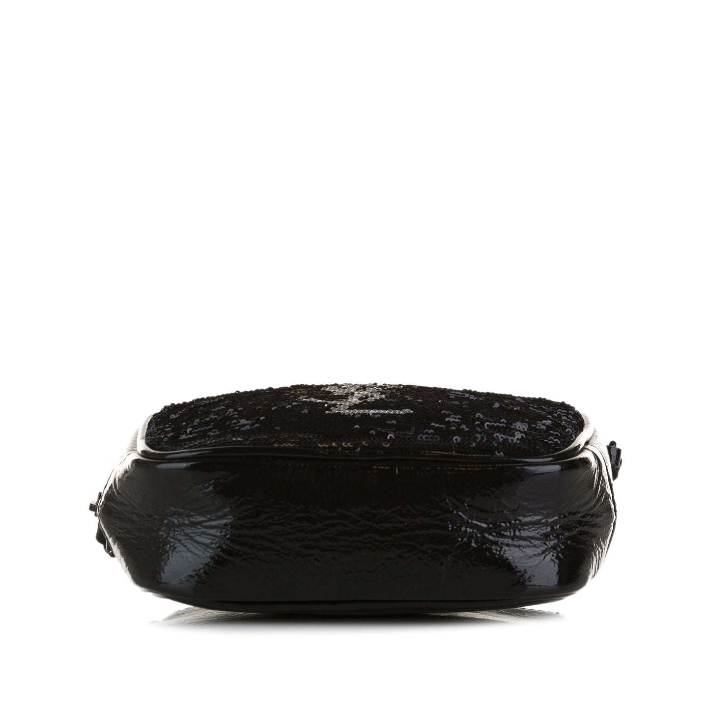 Sequin Blogger Patent Crossbody
