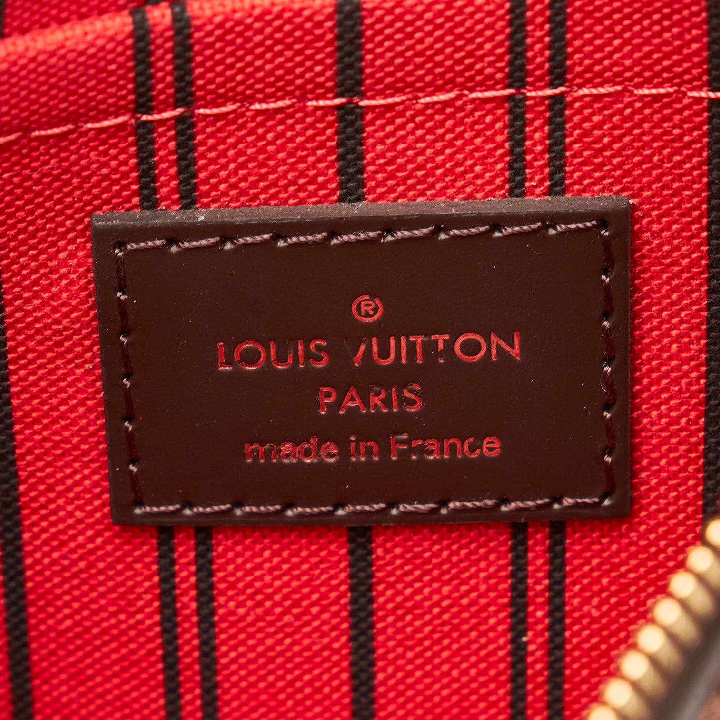 Damier Ebene Neverfull Pochette