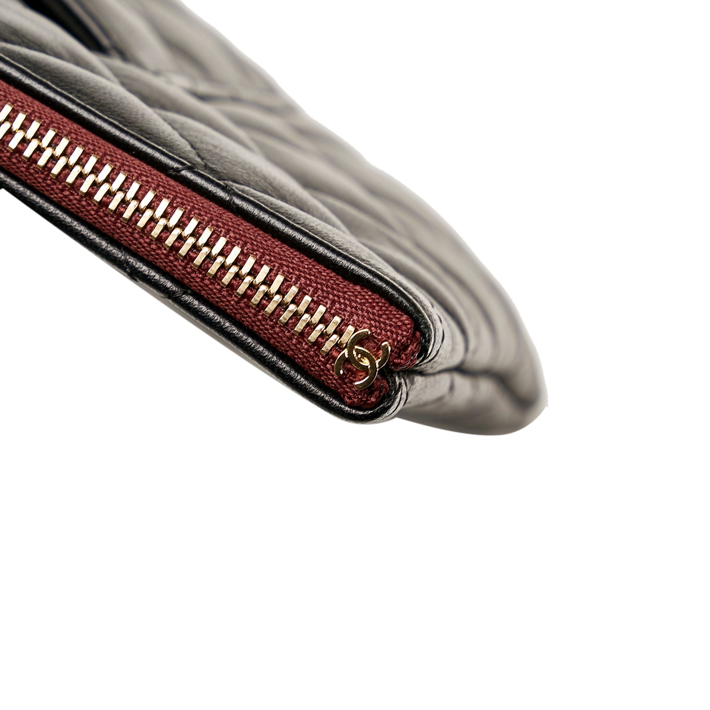 Quilted O Case Clutch Bag