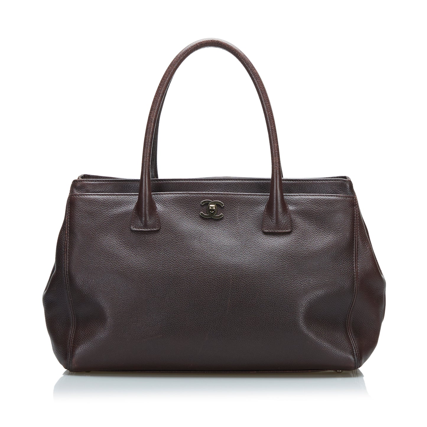 Medium CC Caviar Cerf Tote