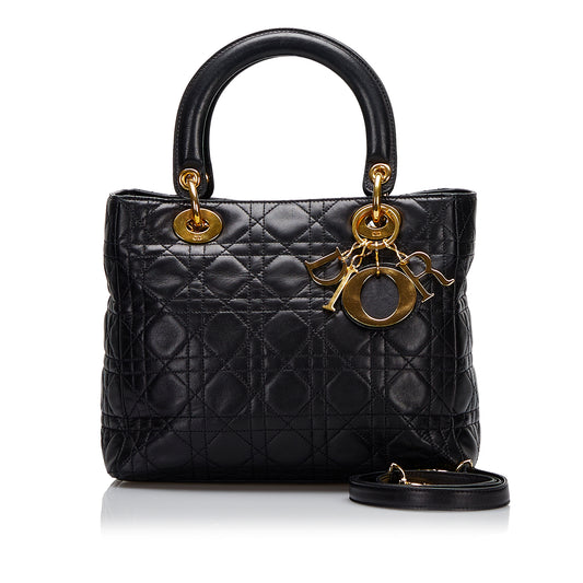Medium Cannage Lady Dior