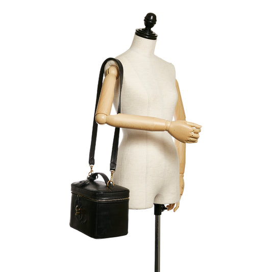 CC Caviar Leather Vanity Bag