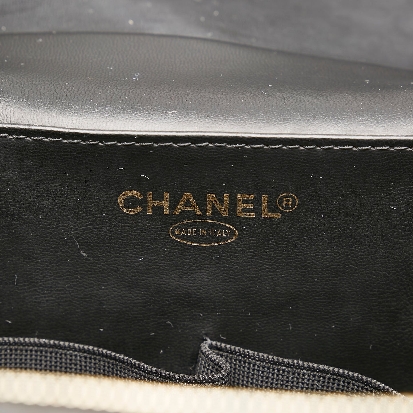 CC Caviar Leather Vanity Bag