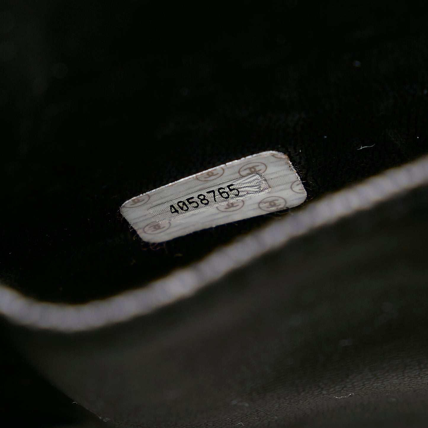 CC Caviar Leather Vanity Bag