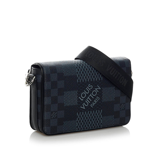 Damier Graphite 3D Studio Messenger