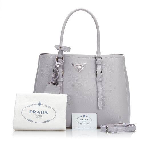 Saffiano Cuir Double Tote
