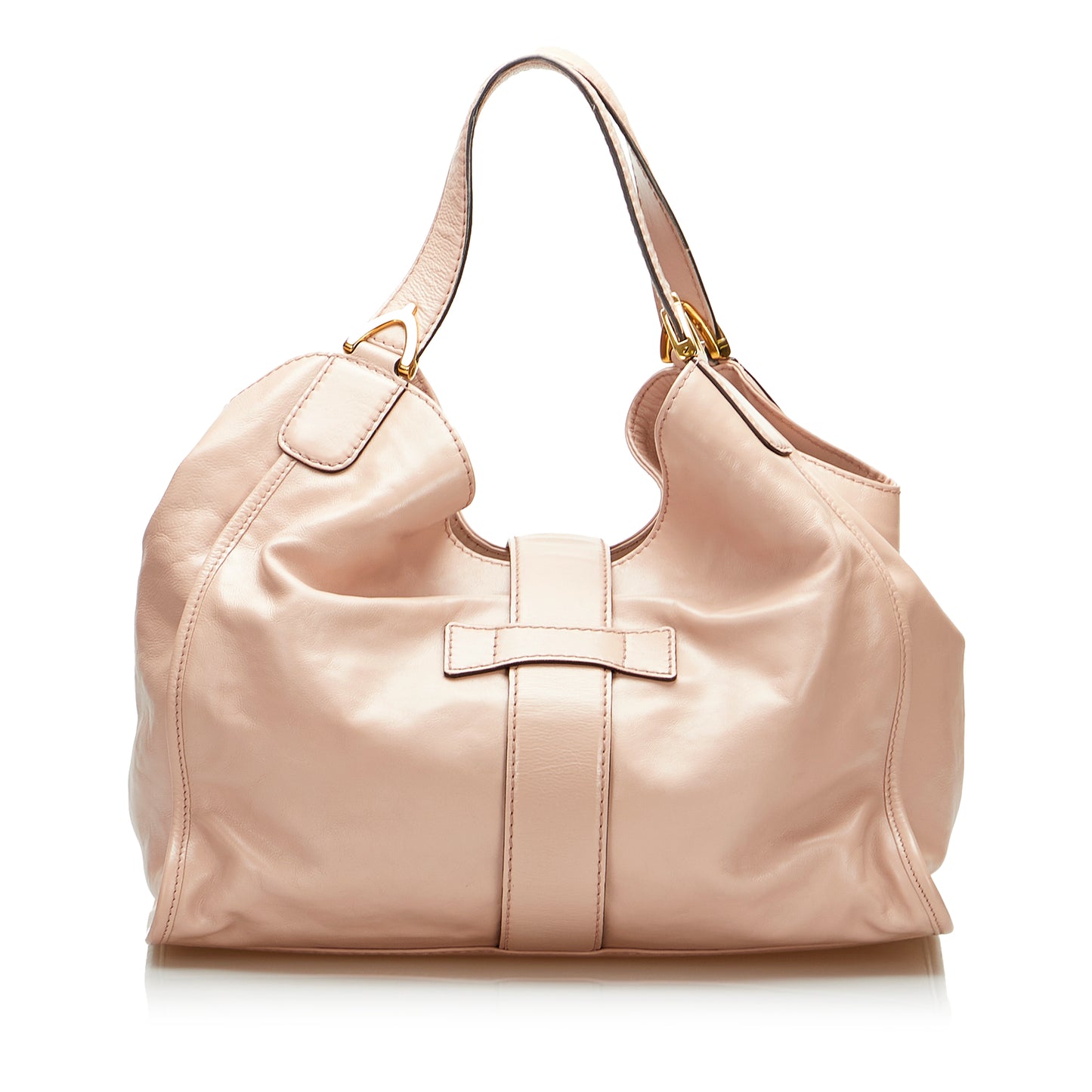 Soft Stirrup Nubuck Tote Bag