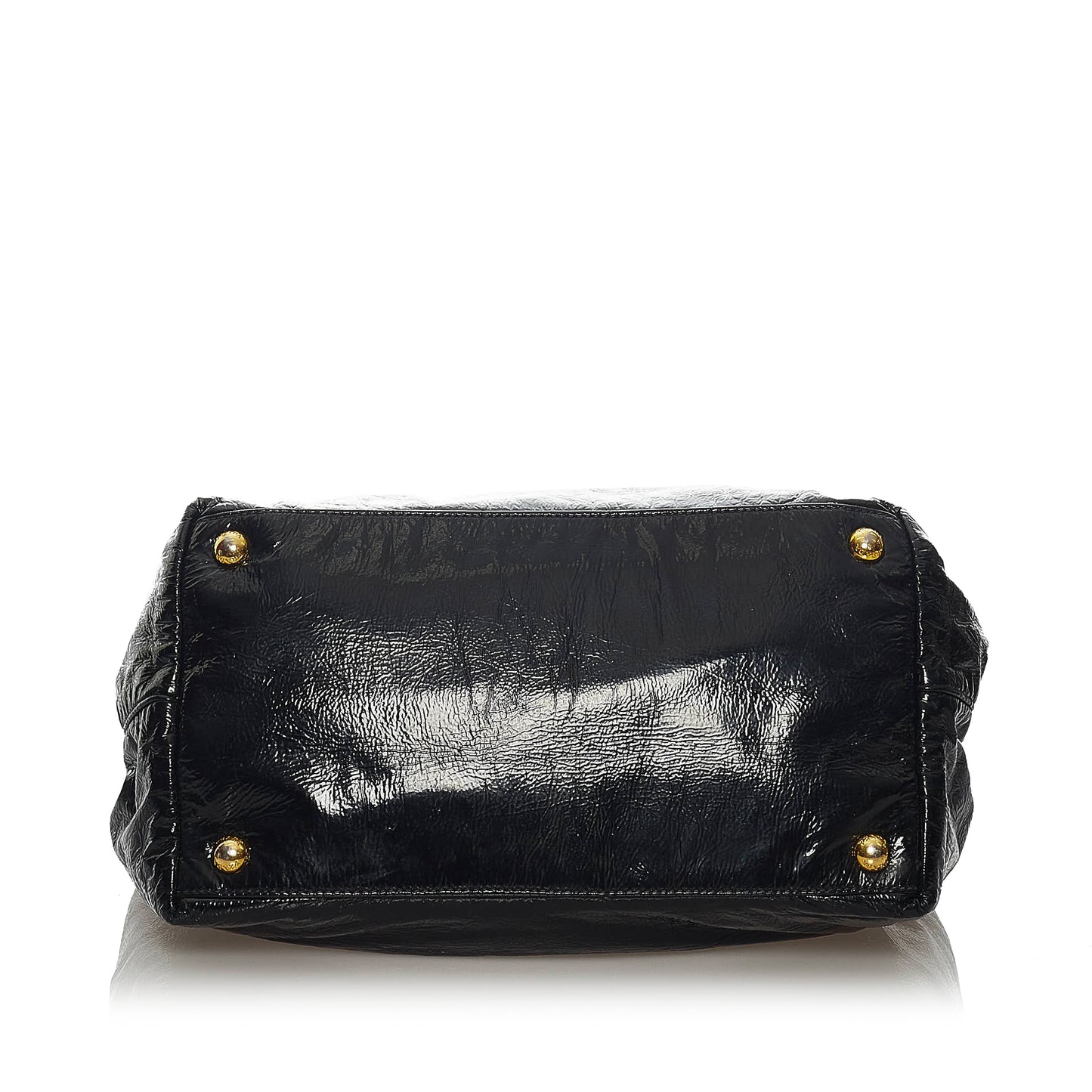 Bow Patent Leather Handbag