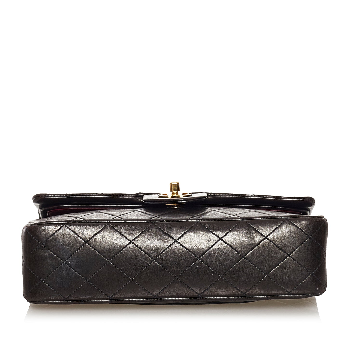 Medium Classic Lambskin Double Flap