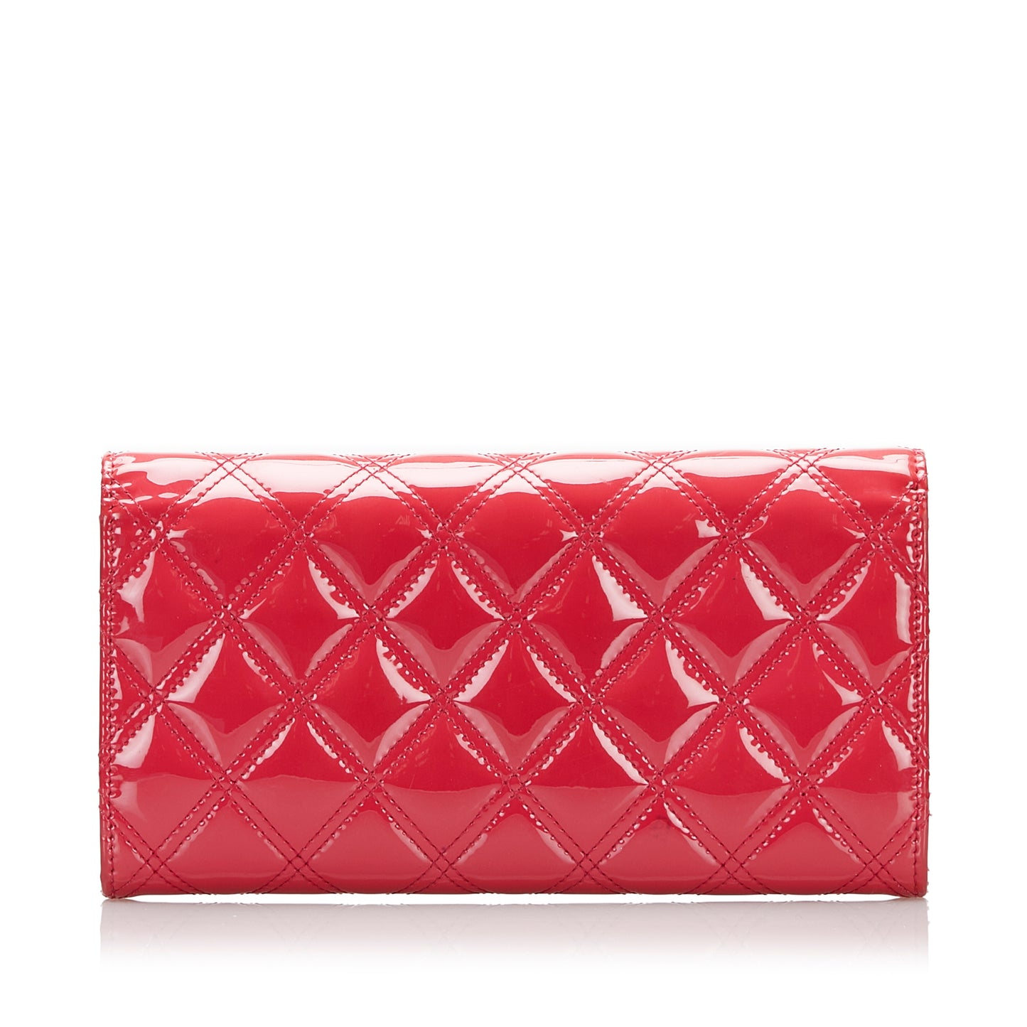 Brilliant Patent Flap Continental Wallet