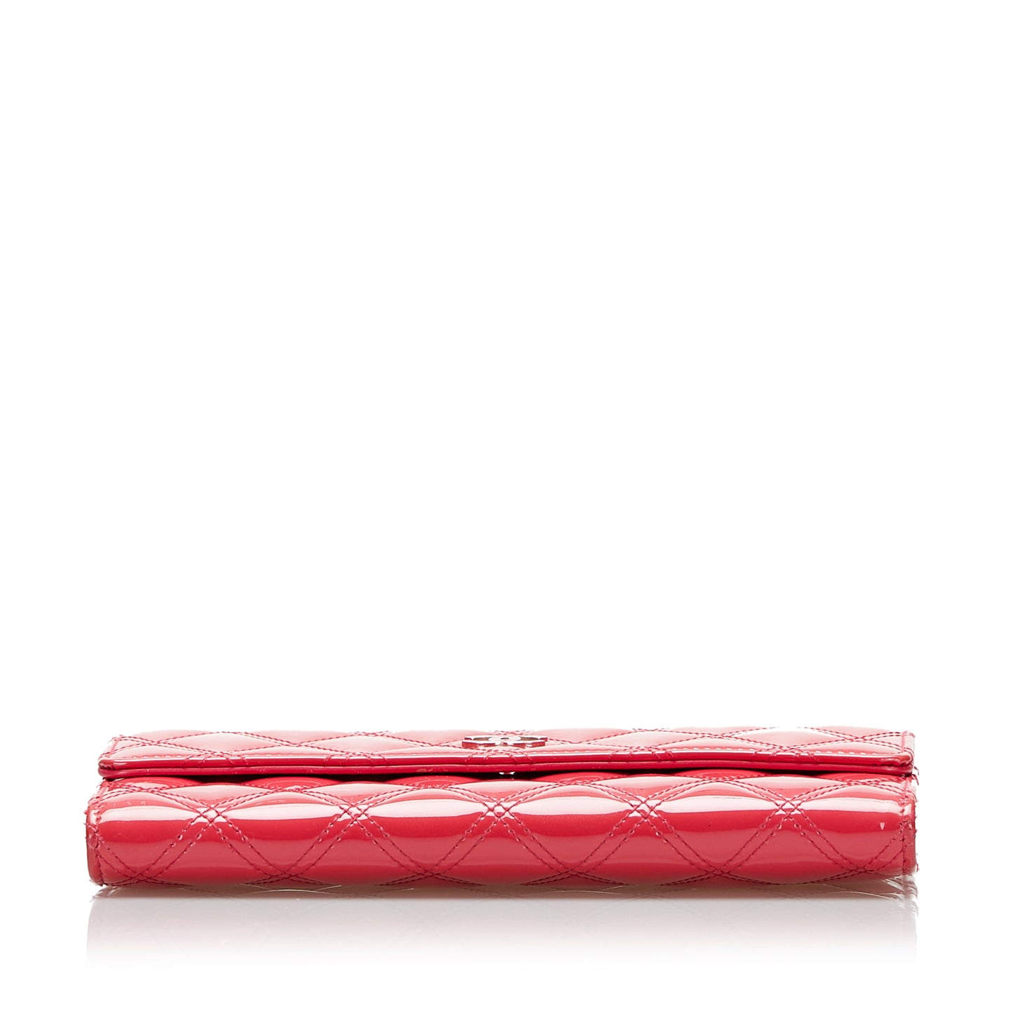 Brilliant Patent Flap Continental Wallet