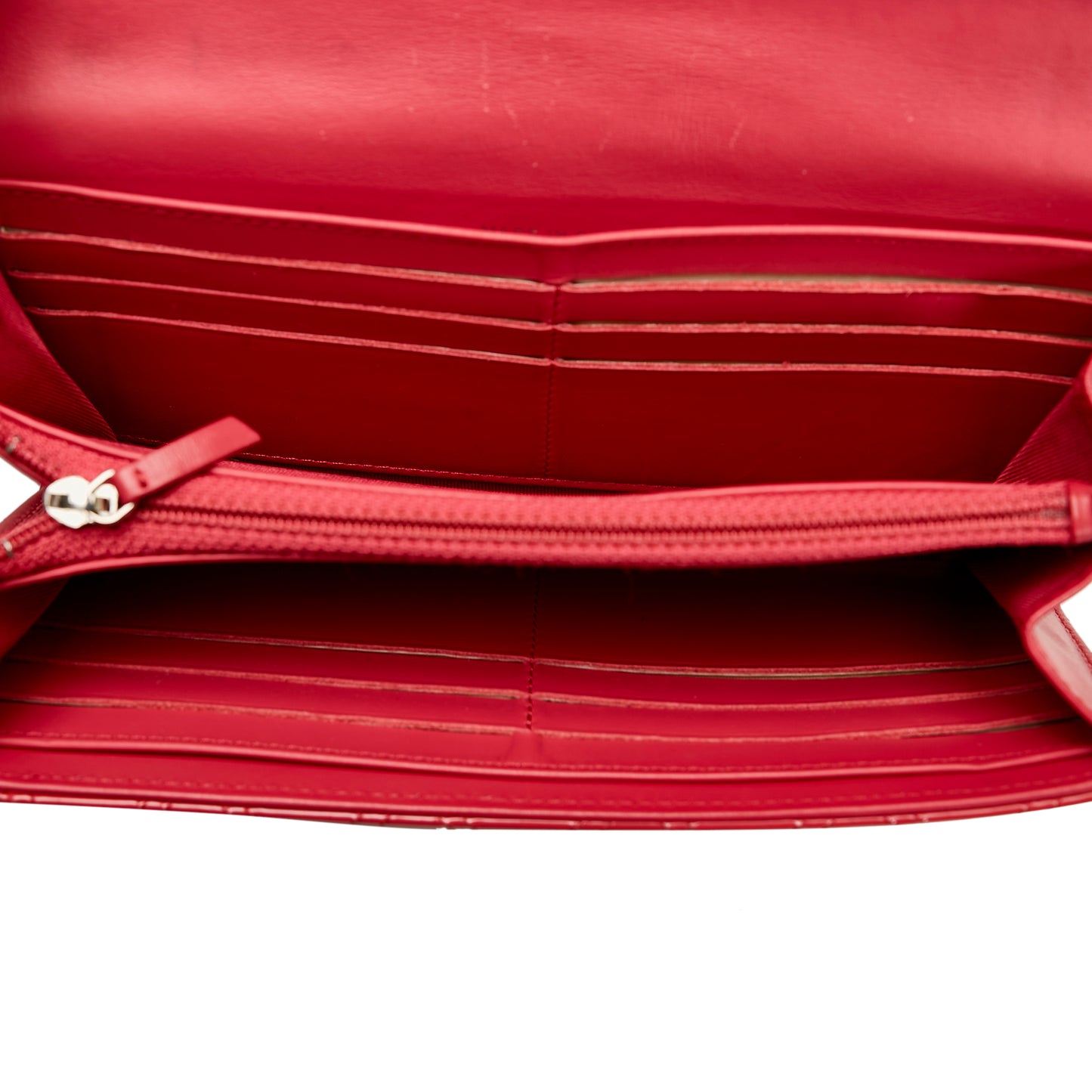 Brilliant Patent Flap Continental Wallet