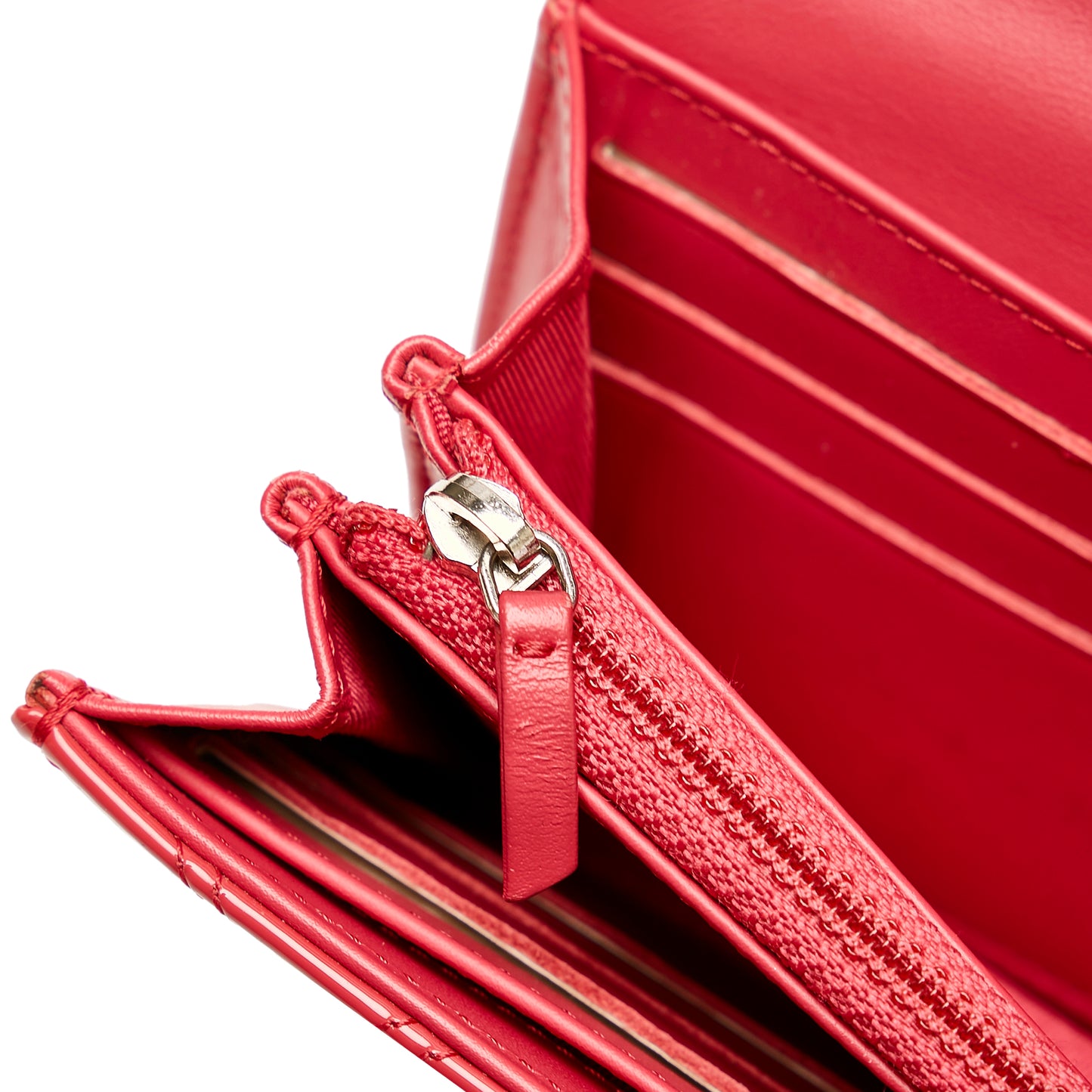 Brilliant Patent Flap Continental Wallet