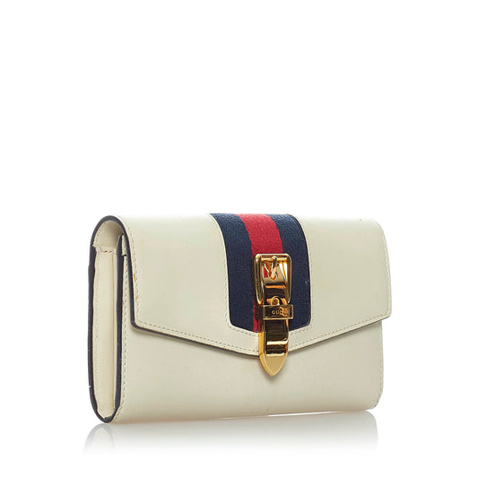 Sylvie Leather Continental Long Wallet