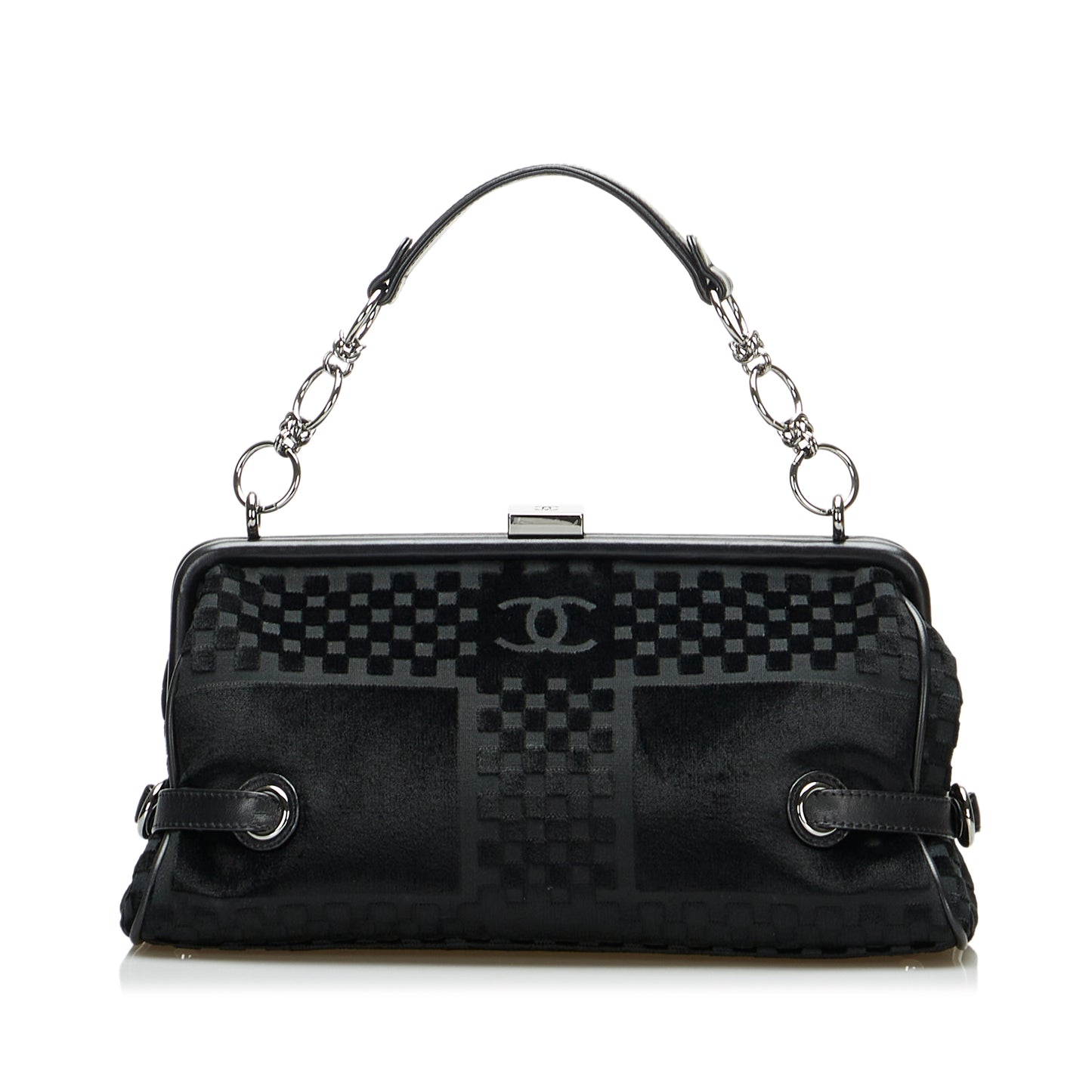 CC Checkered Satchel