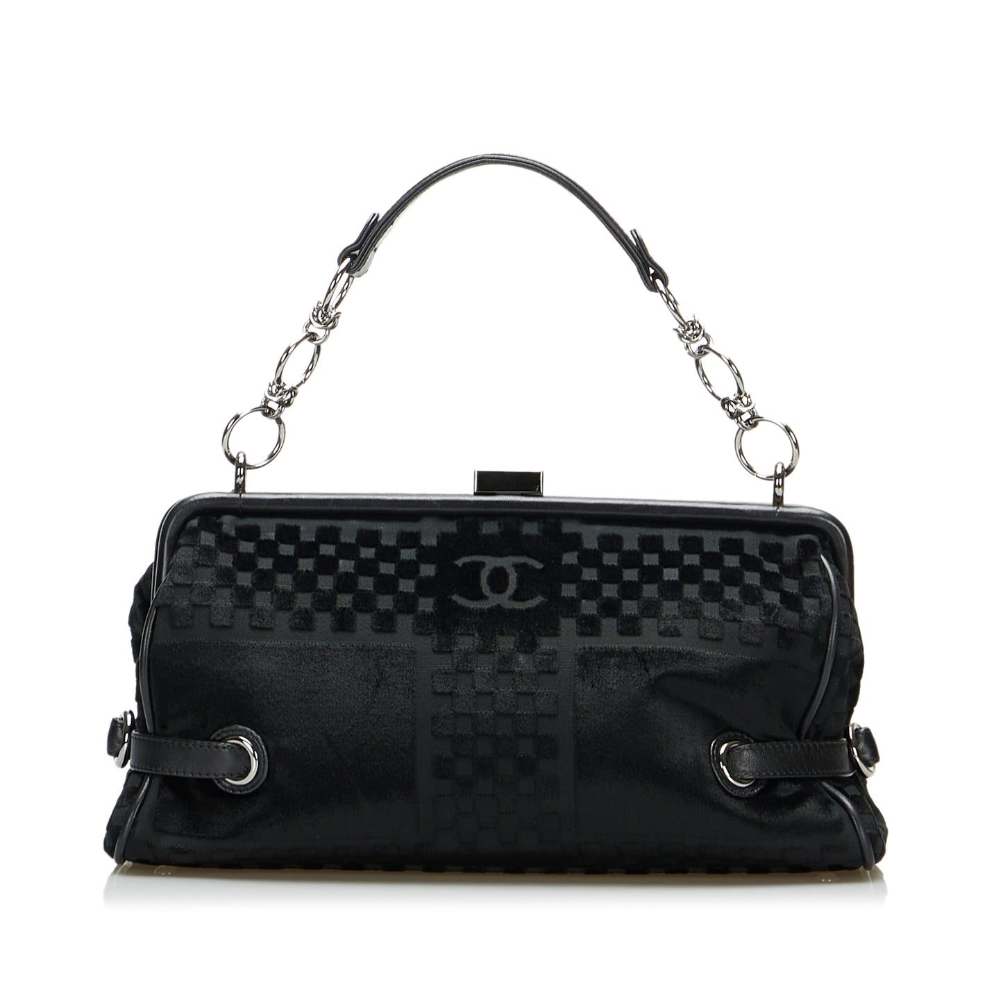 CC Checkered Satchel