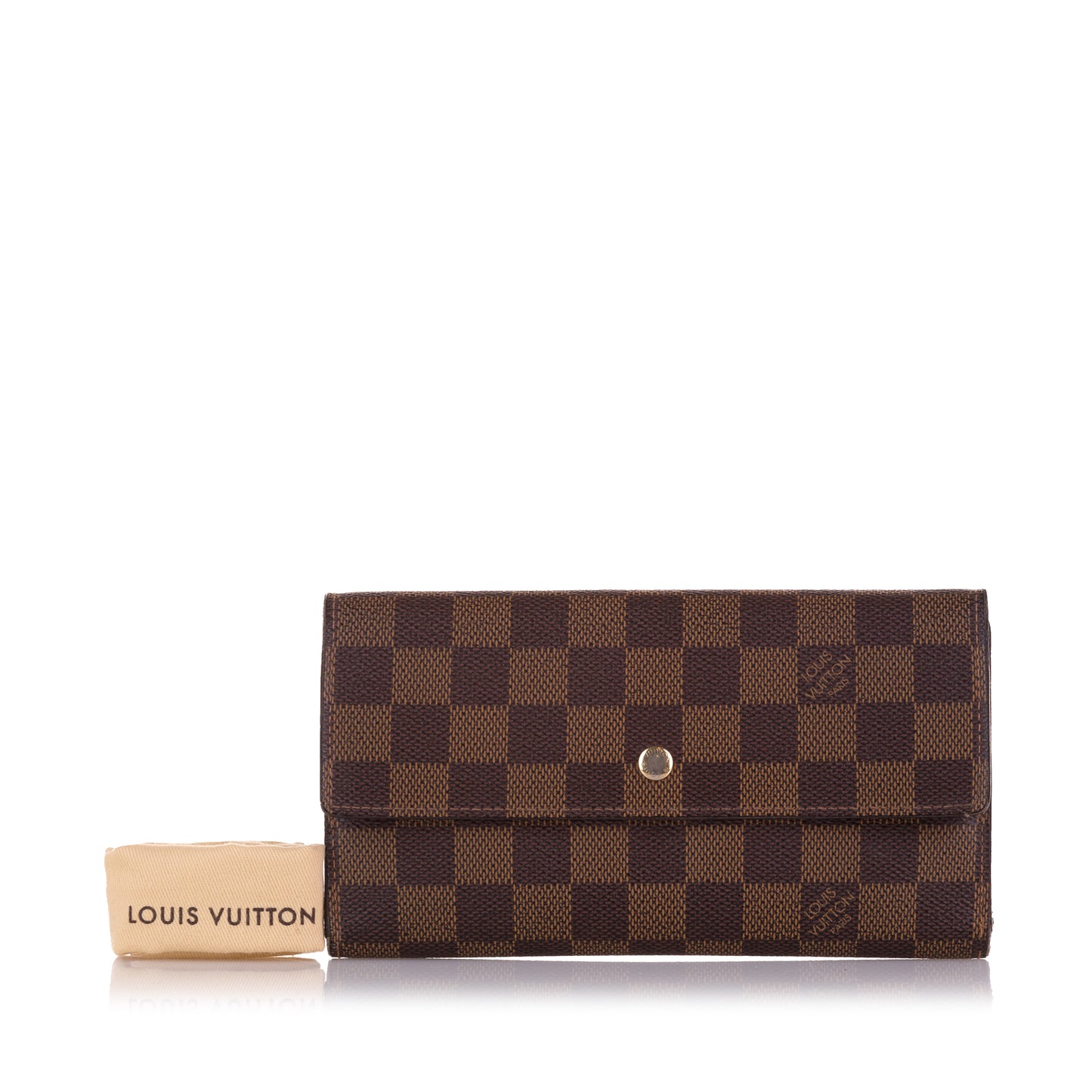 Damier Ebene Sarah Wallet