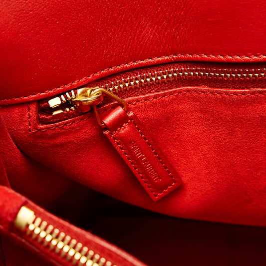 Small Sac de Jour Leather Satchel