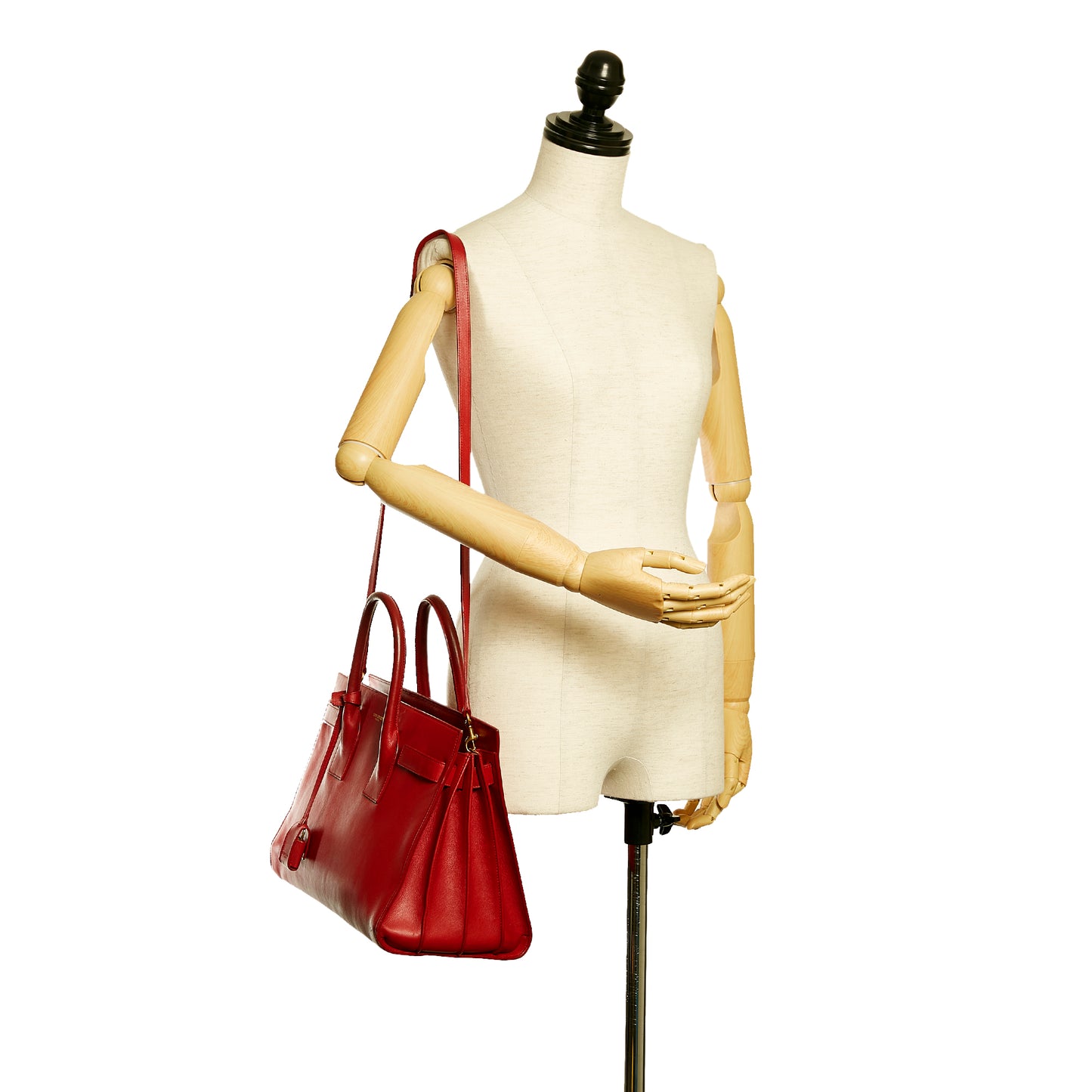 Small Sac de Jour Leather Satchel
