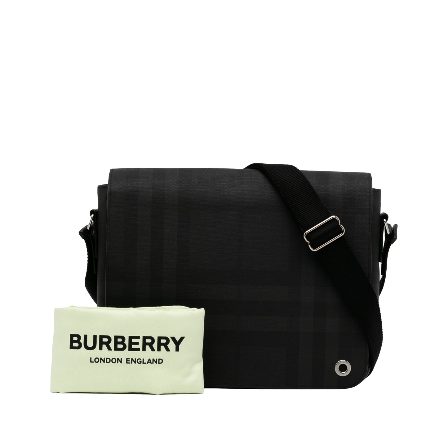Tonal Check Crossbody Bag