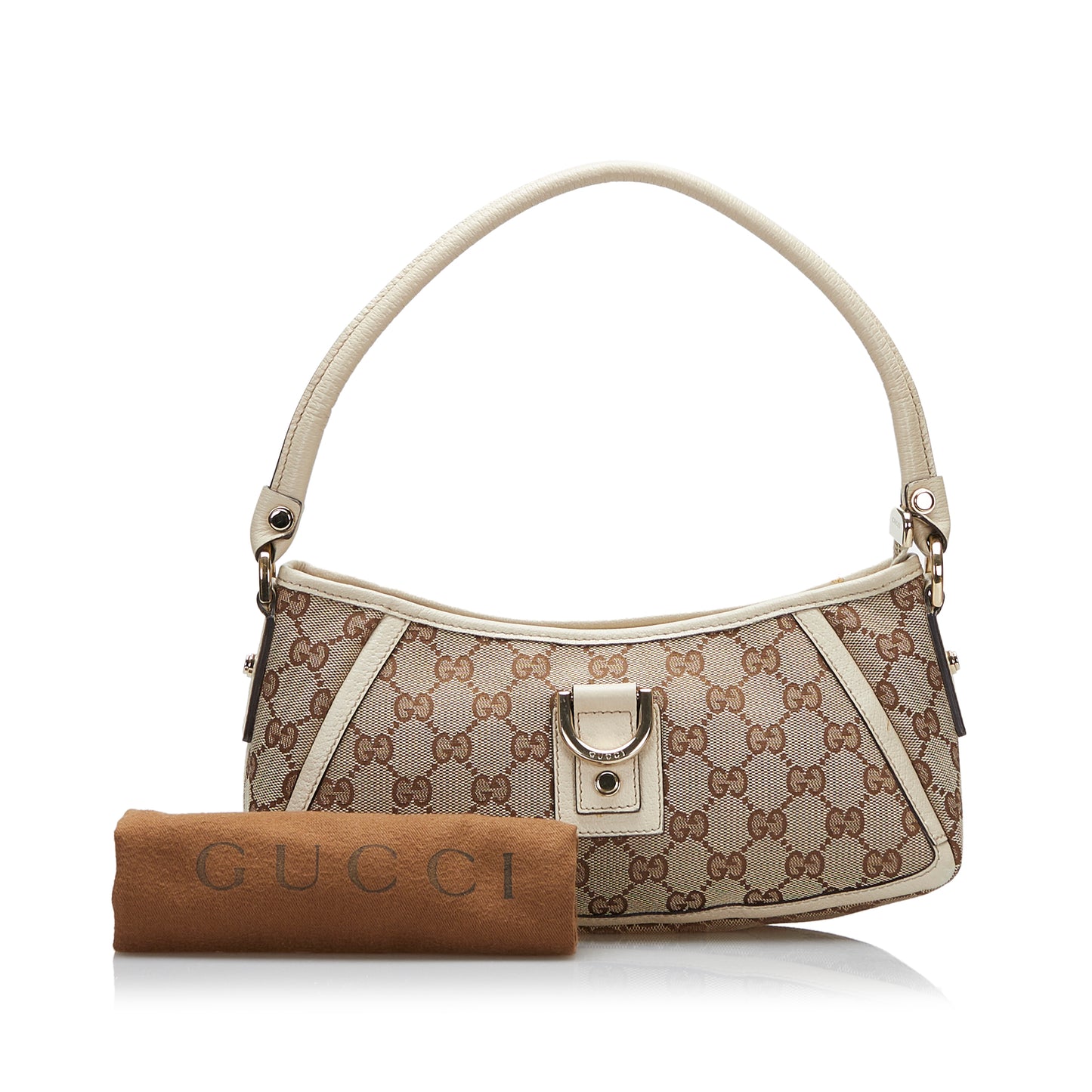 GG Canvas Abbey D-Ring Baguette