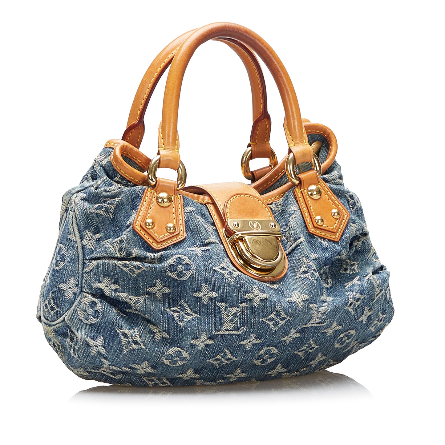 Monogram Denim Pleaty