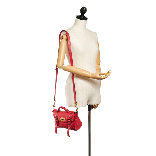 Alexa Leather Satchel