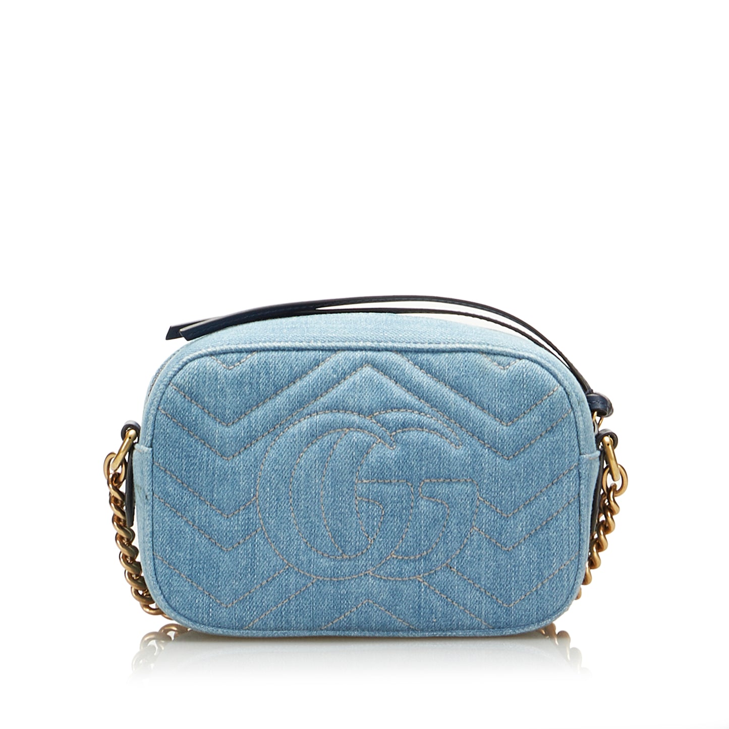 Pearly GG Marmont Matelasse Crossbody Bag