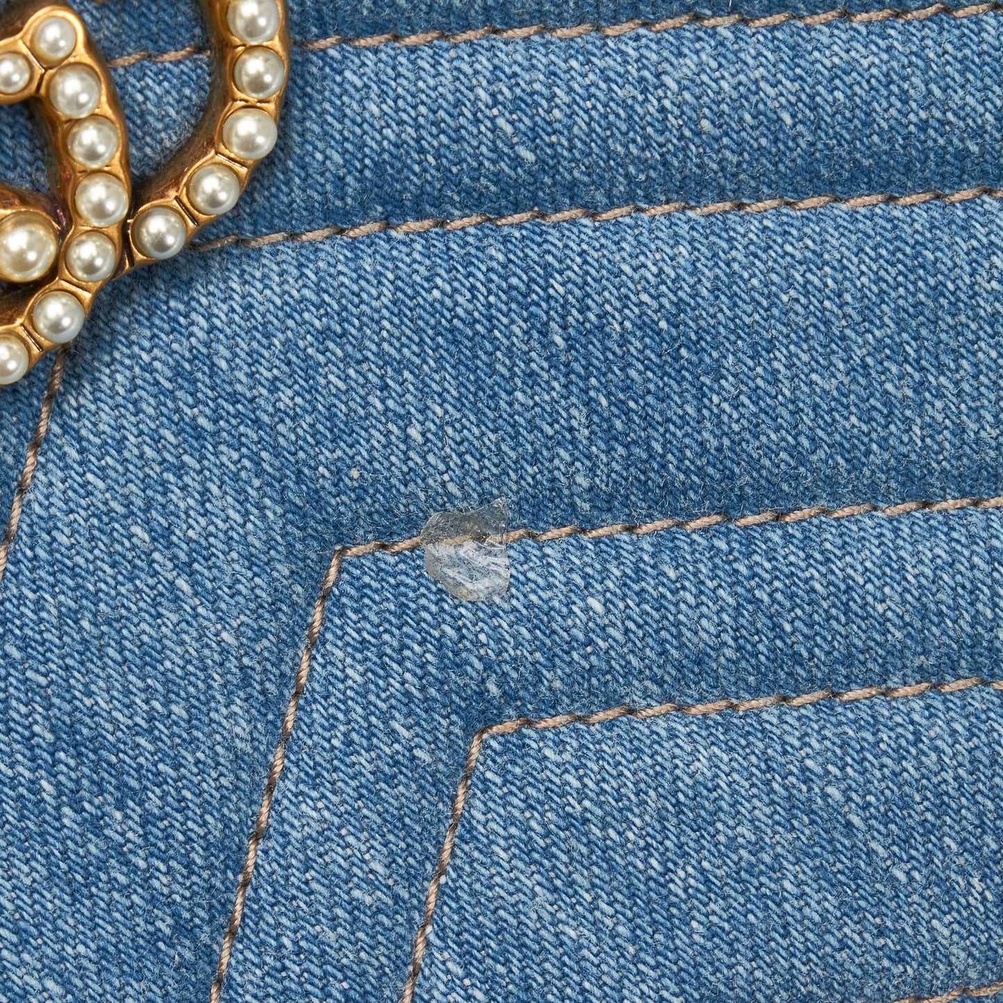 Pearly GG Marmont Matelasse Crossbody Bag