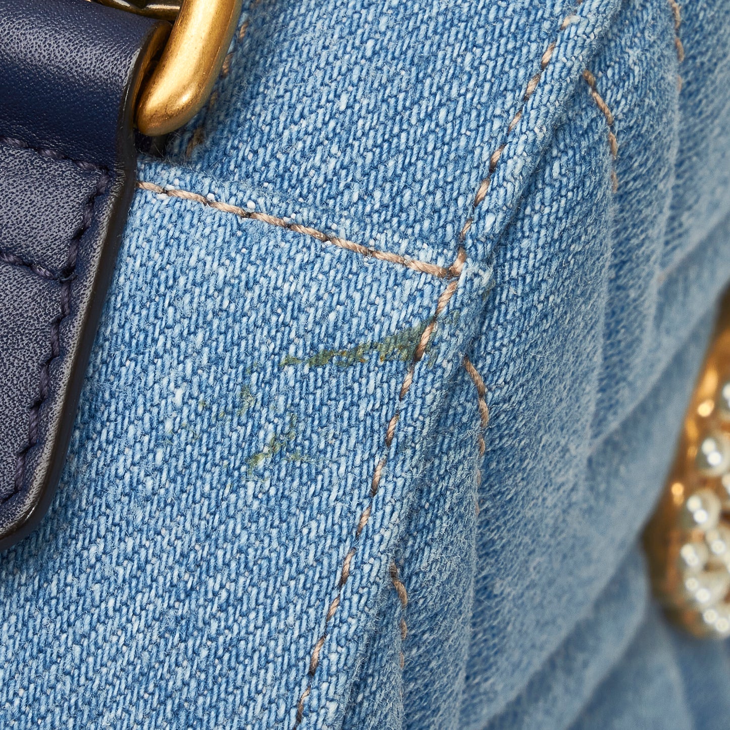 Pearly GG Marmont Matelasse Crossbody Bag