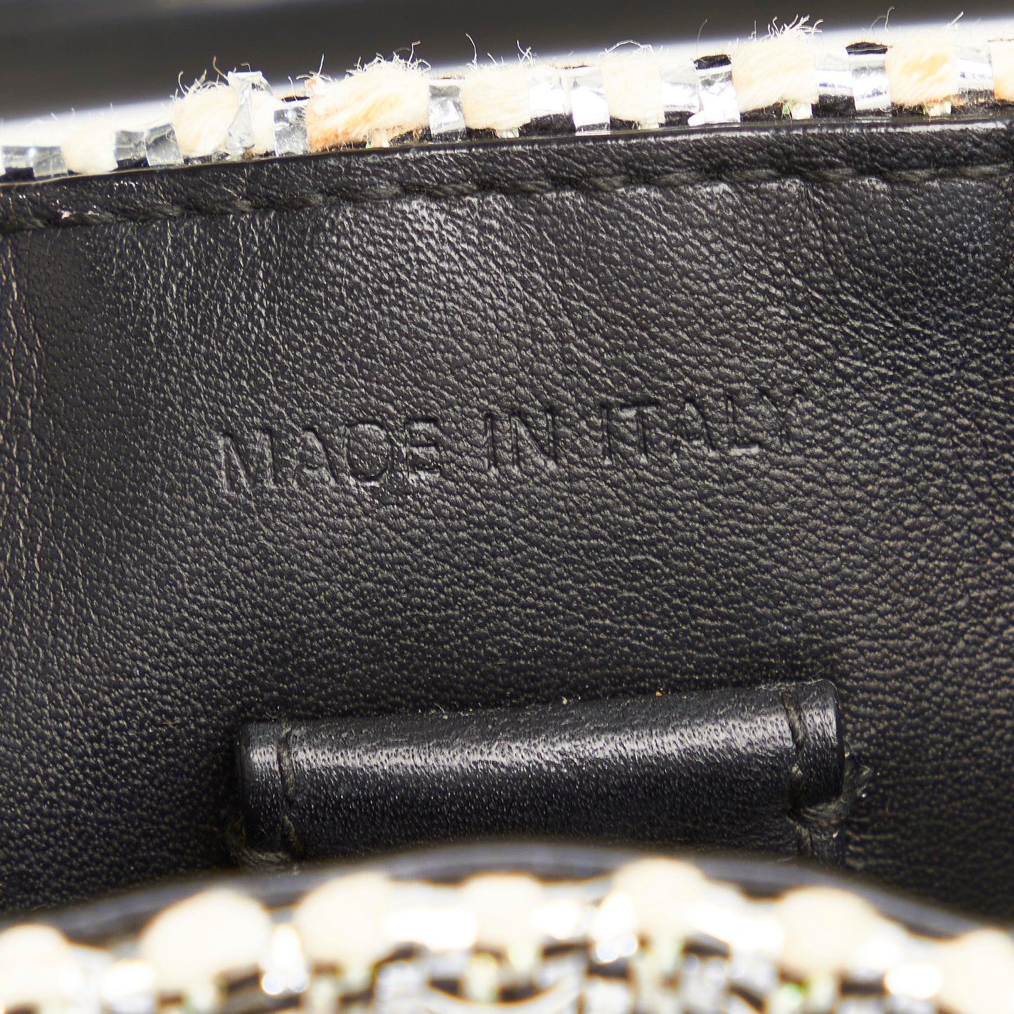 Lady Dior Patchwork Metallic Satchel