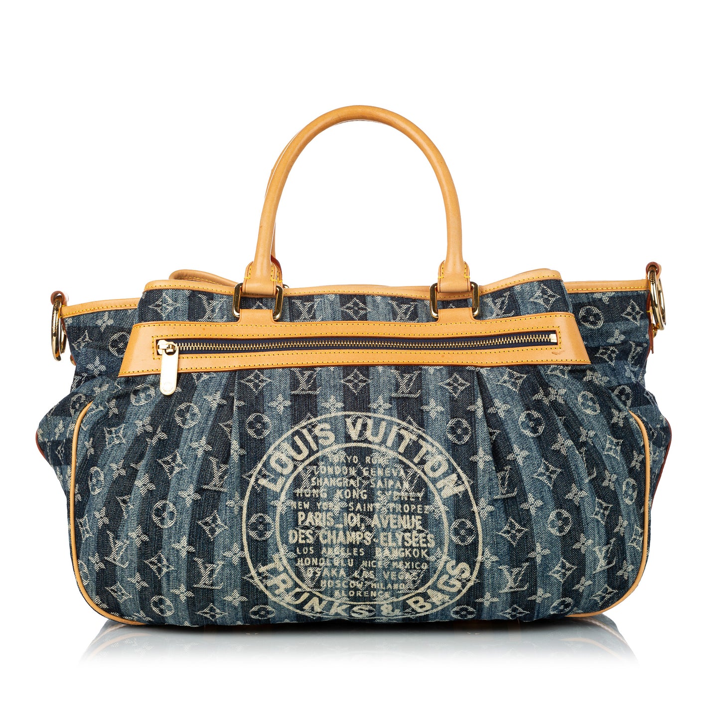 Monogram Cabas Raye Porte Epaule