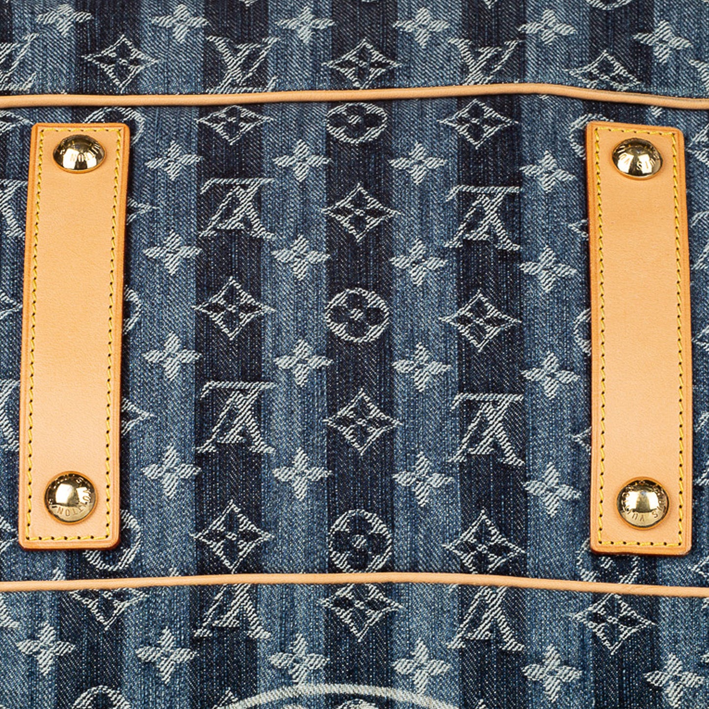 Monogram Cabas Raye Porte Epaule