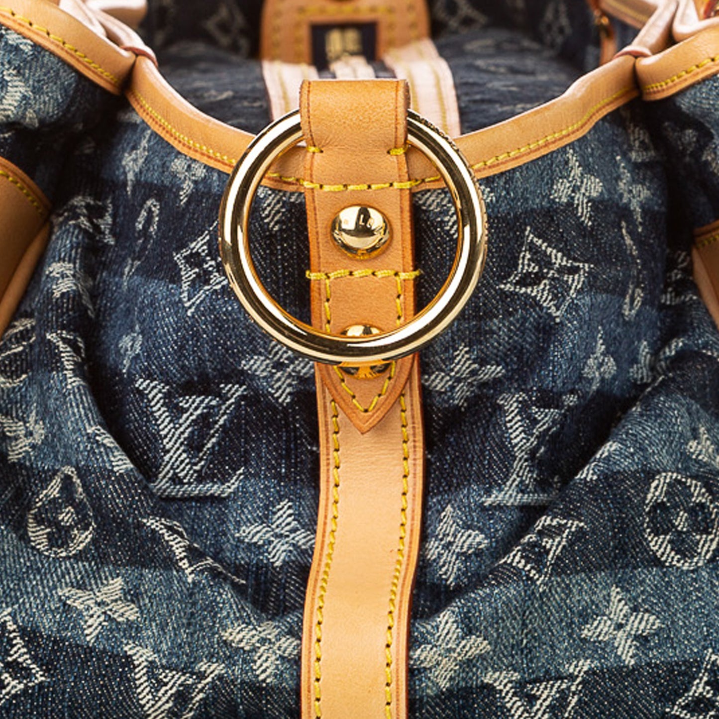 Monogram Cabas Raye Porte Epaule