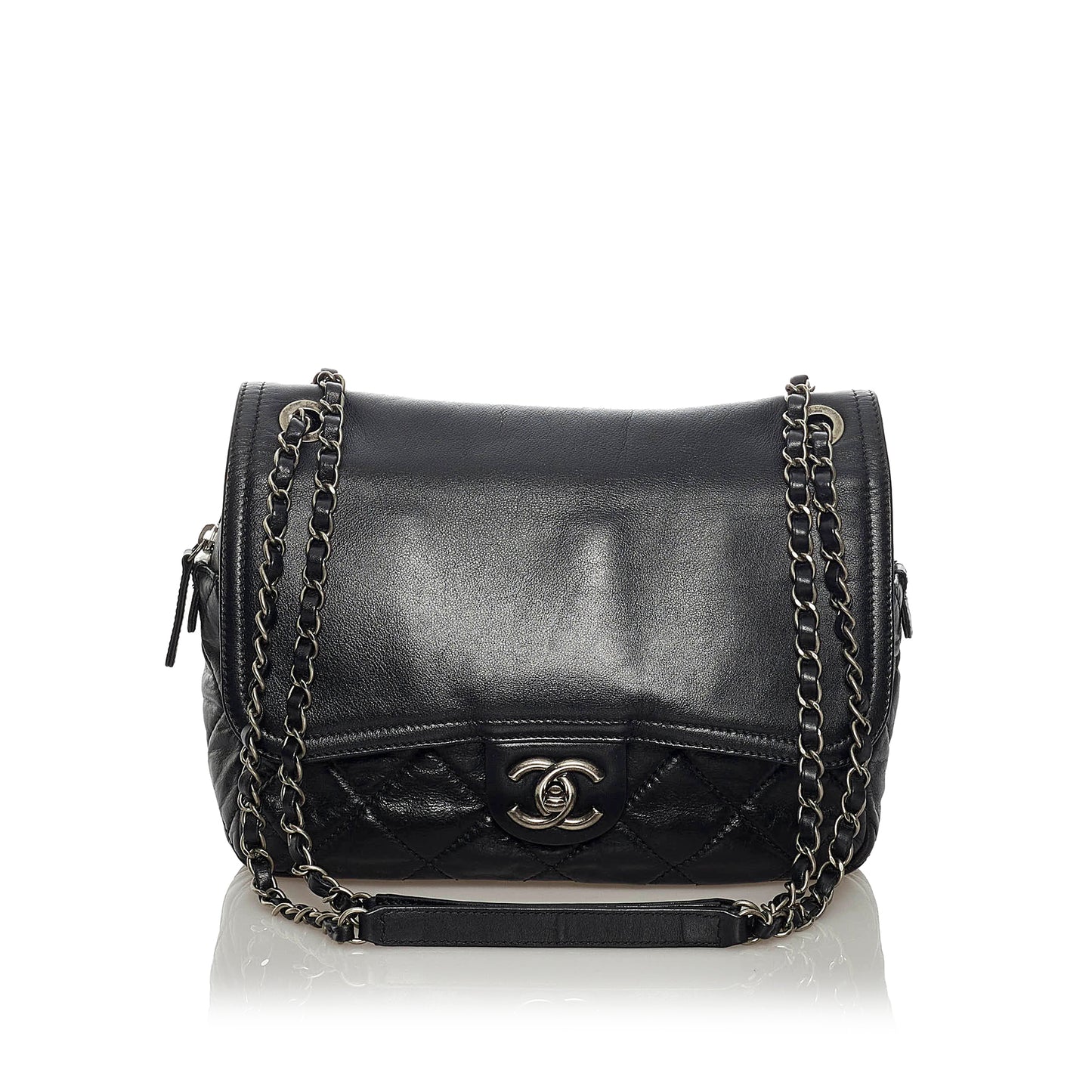 In The Mix Zip Flap Shoulder Bag