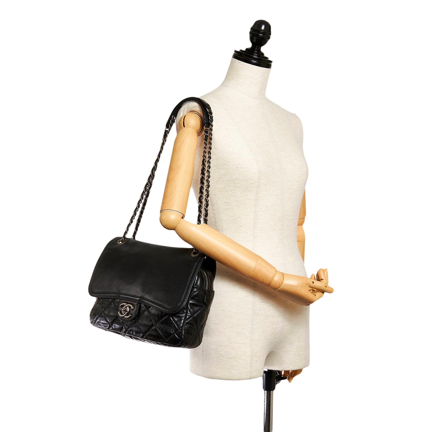 In The Mix Zip Flap Shoulder Bag