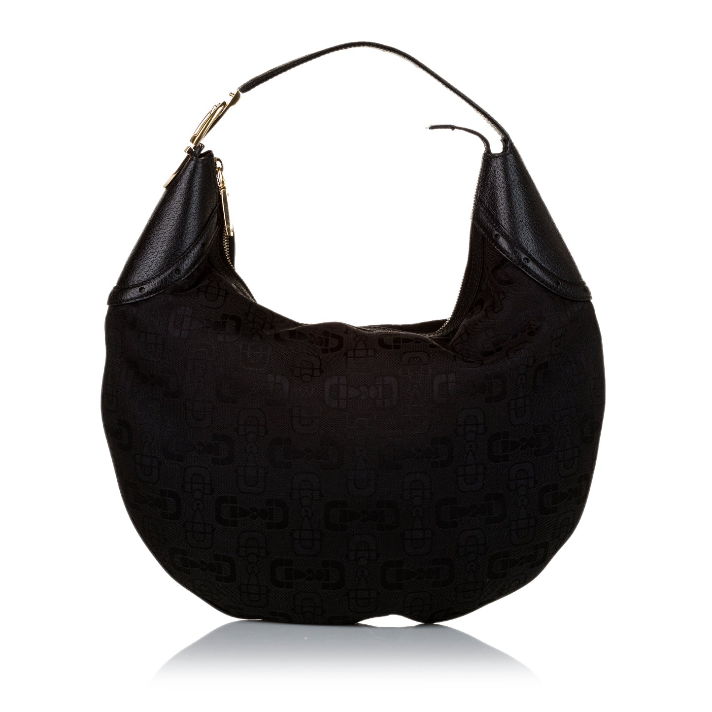 Horsebit Jacquard Glam Hobo