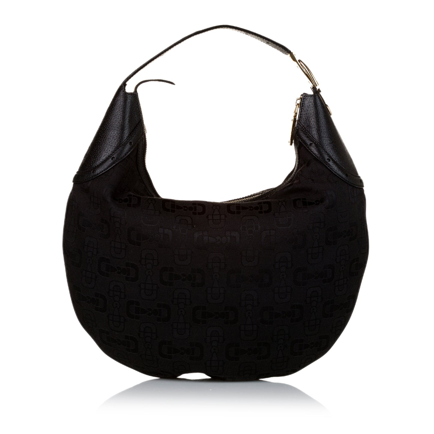 Horsebit Jacquard Glam Hobo