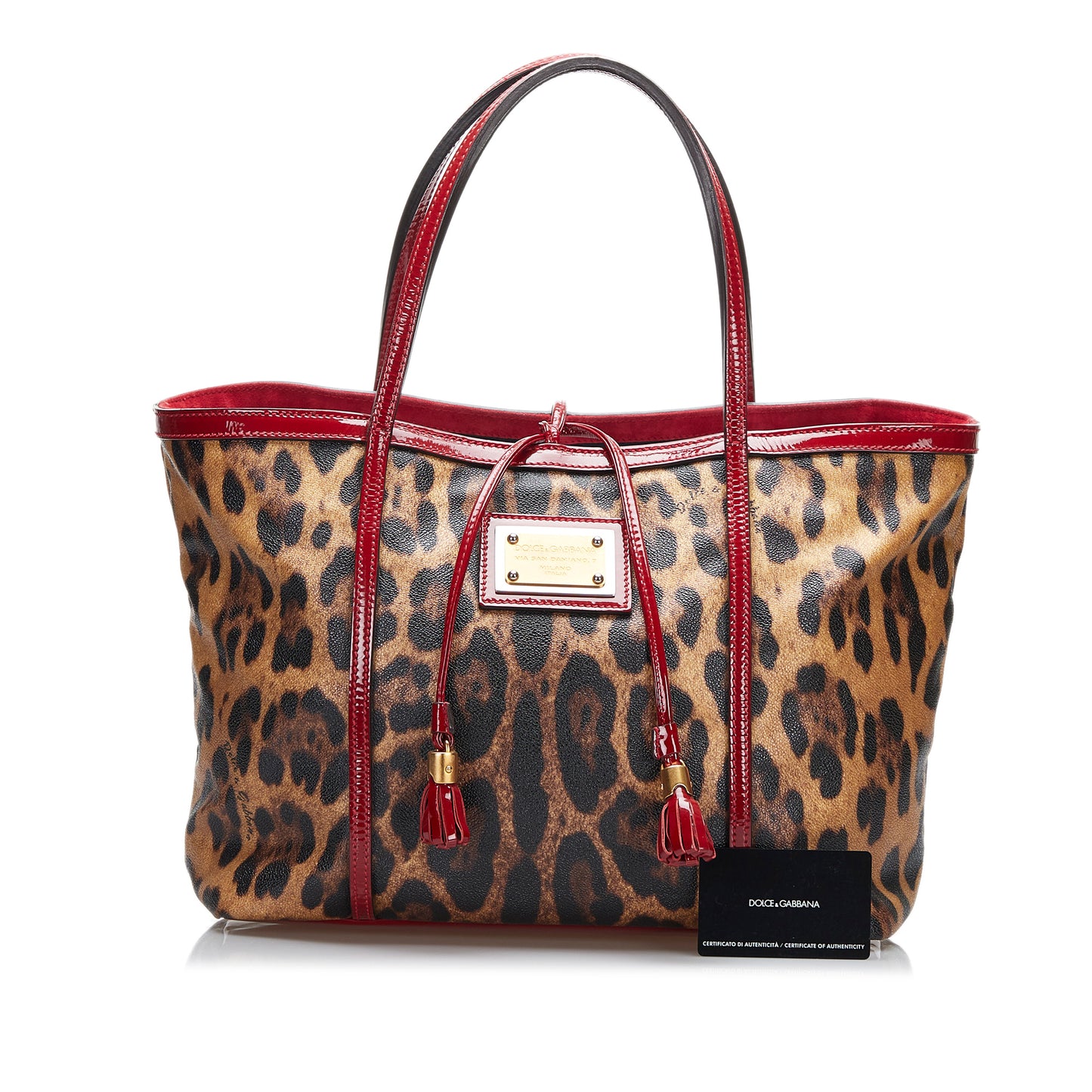 Miss Escape Leopard Print Tote